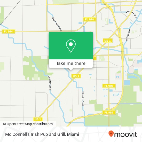 Mc Connell's Irish Pub and Grill map