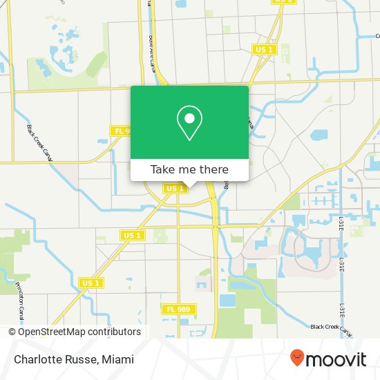 Charlotte Russe map