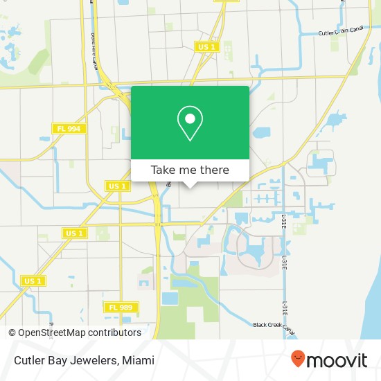 Mapa de Cutler Bay Jewelers