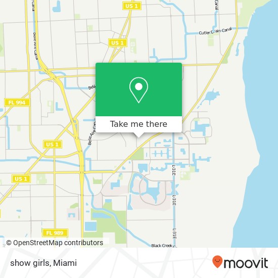 show girls map