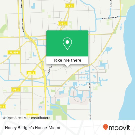 Honey Badger's House map