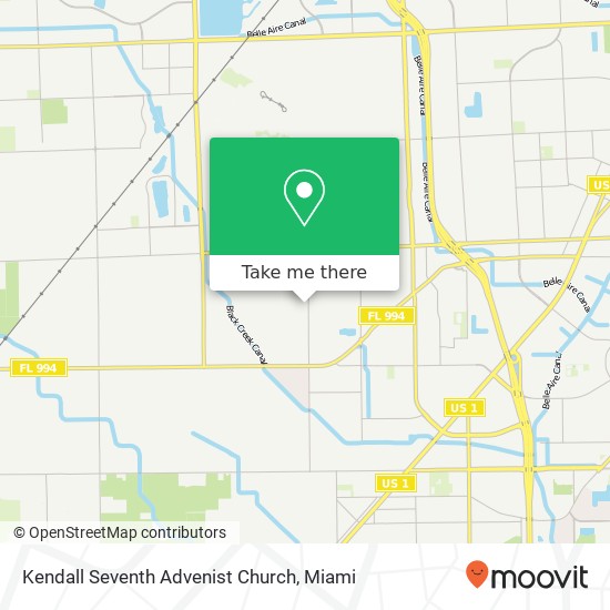 Kendall Seventh Advenist Church map