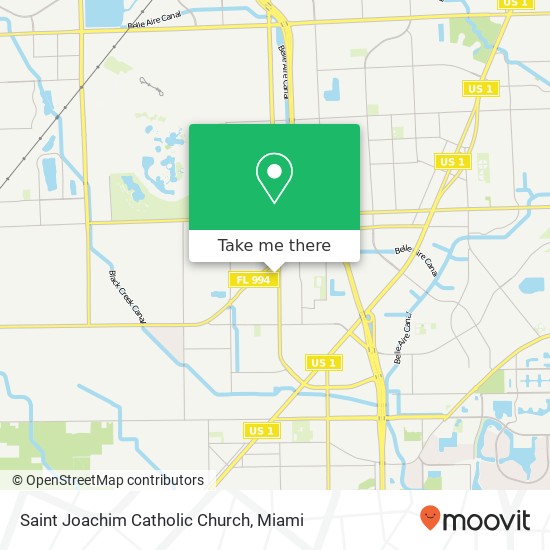 Mapa de Saint Joachim Catholic Church