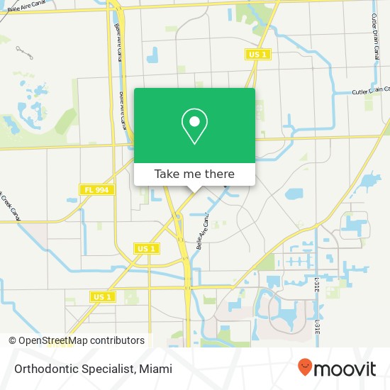 Orthodontic Specialist map