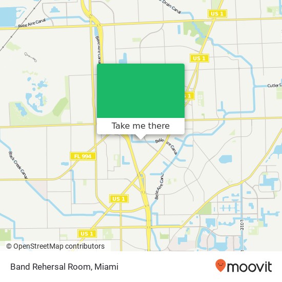 Band Rehersal Room map