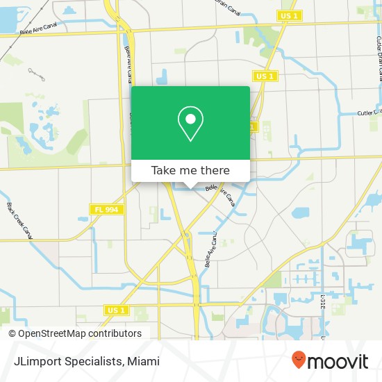 JLimport Specialists map