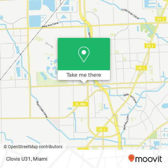 Clovis U31 map