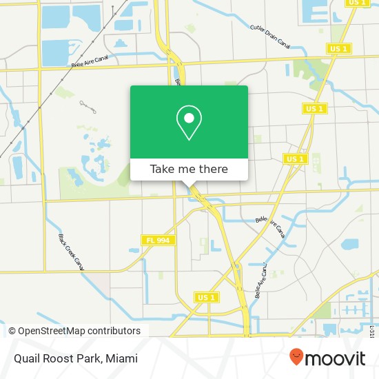 Quail Roost Park map