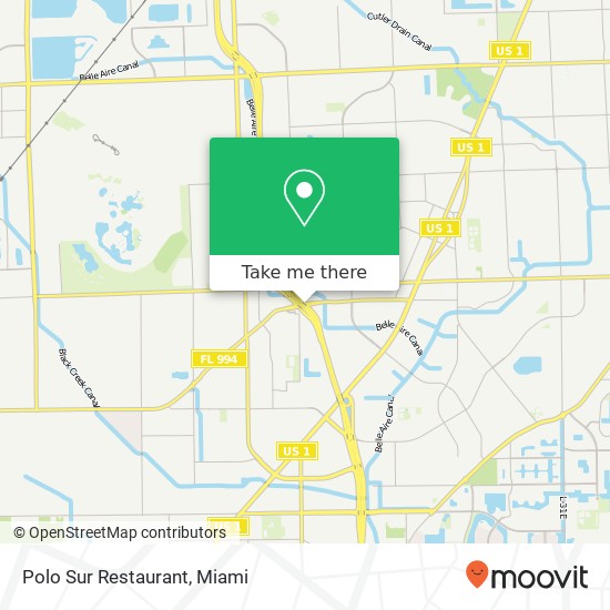 Polo Sur Restaurant map