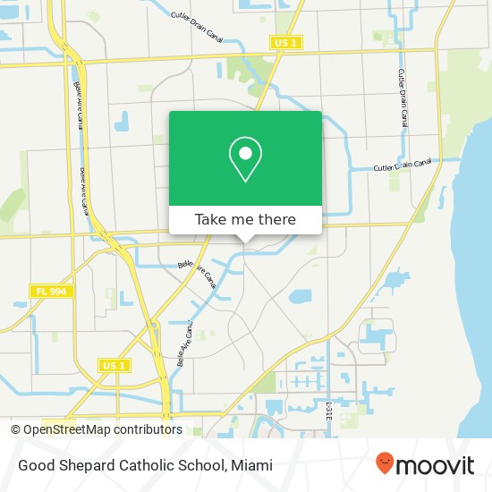 Mapa de Good Shepard Catholic School