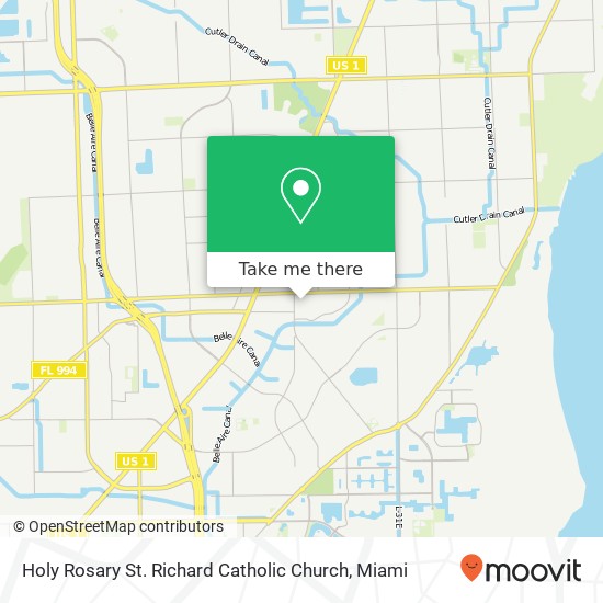 Mapa de Holy Rosary St. Richard Catholic Church