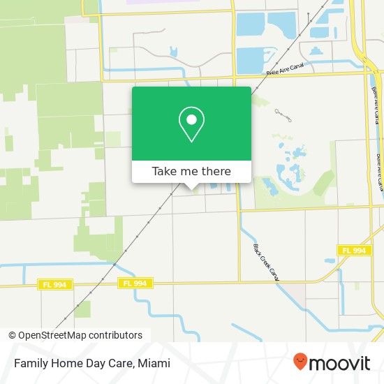 Family Home Day Care map