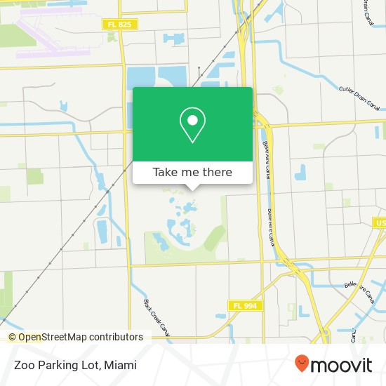 Mapa de Zoo Parking Lot