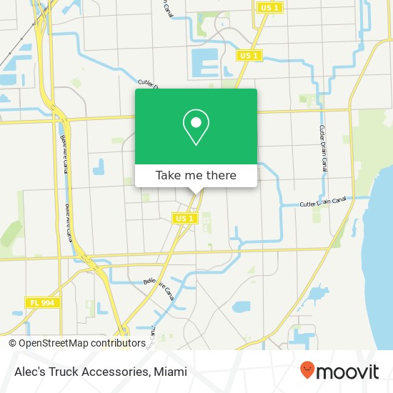 Mapa de Alec's Truck Accessories