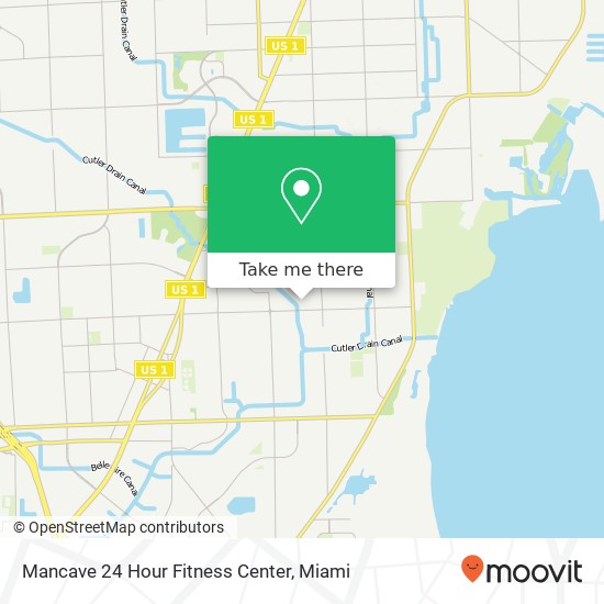 Mapa de Mancave 24 Hour Fitness Center