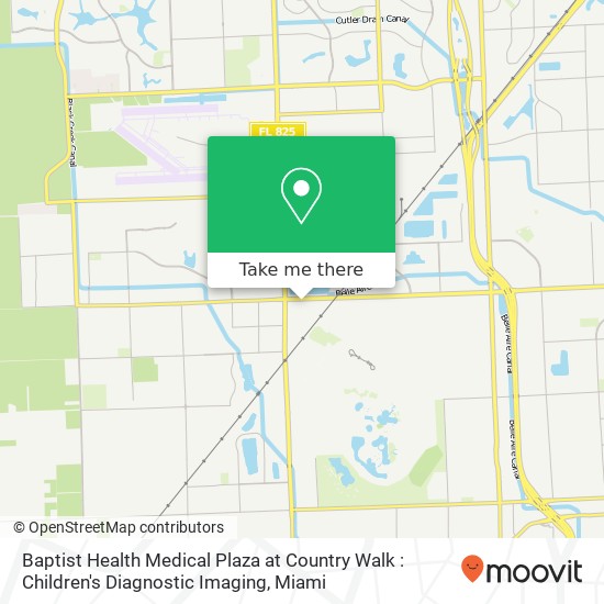 Baptist Health Medical Plaza at Country Walk : Children's Diagnostic Imaging map