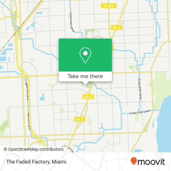 The Faded Factory map