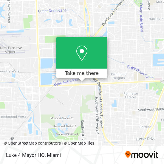 Mapa de Luke 4 Mayor HQ