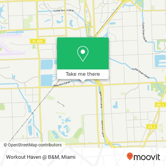 Mapa de Workout Haven @ B&M