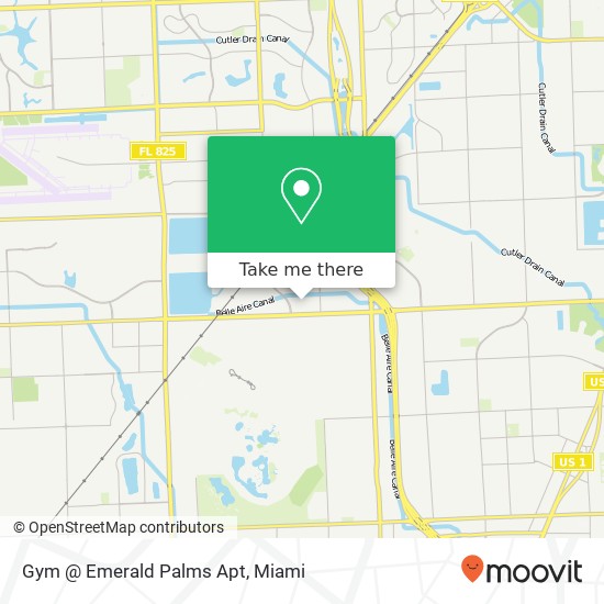 Gym @ Emerald Palms Apt map