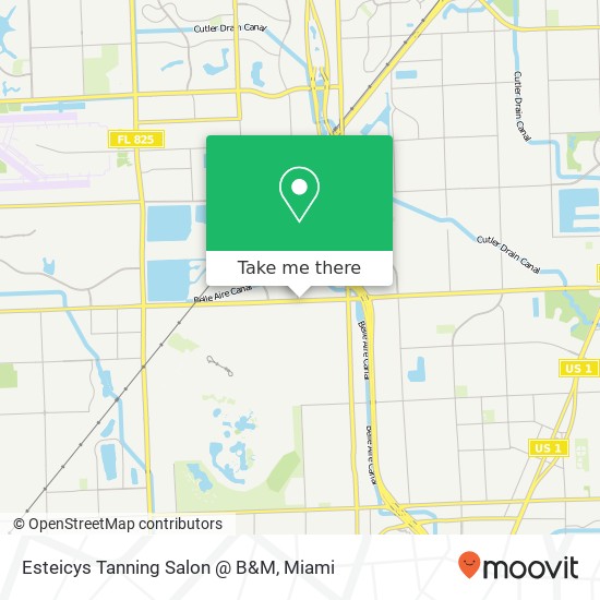 Esteicys Tanning Salon @ B&M map