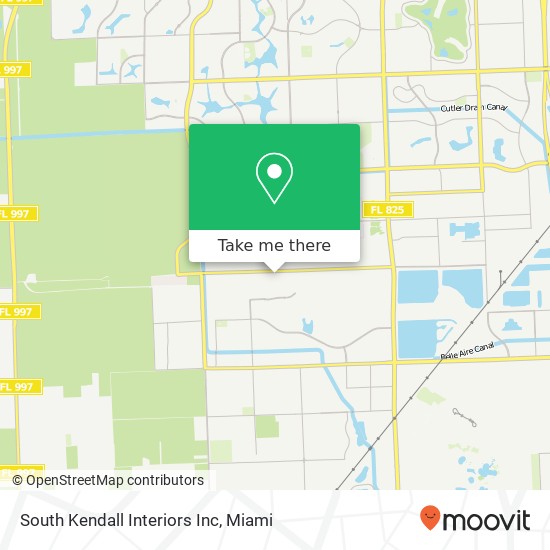 Mapa de South Kendall Interiors Inc