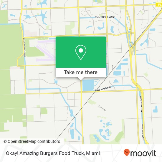 Okay!  Amazing Burgers Food Truck map