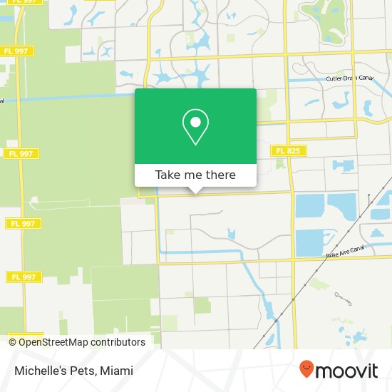 Michelle's Pets map