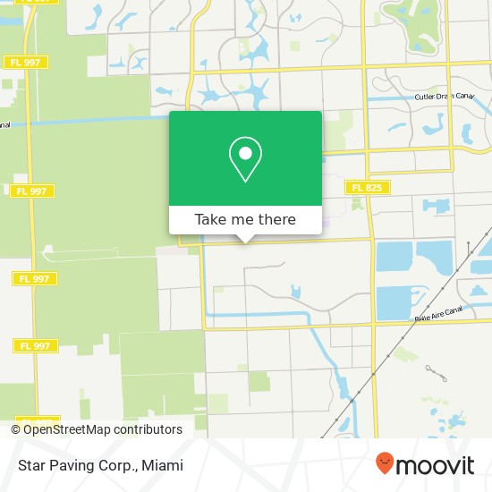 Mapa de Star Paving Corp.