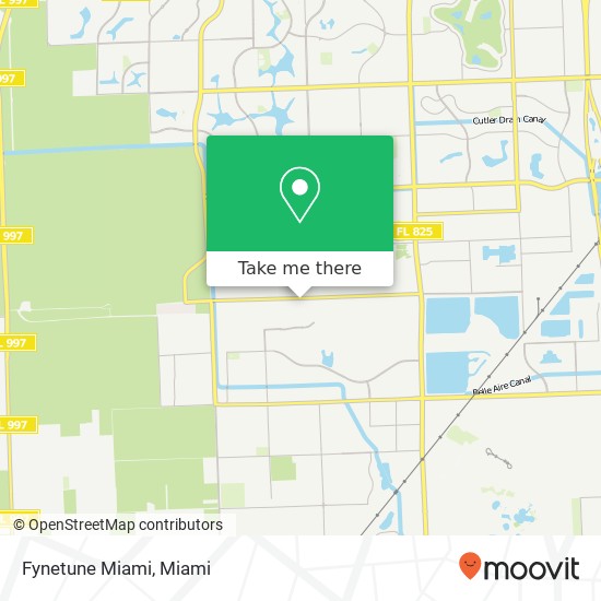 Mapa de Fynetune Miami