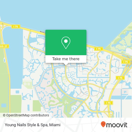 Young Nails Style & Spa map