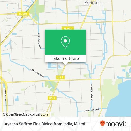 Ayesha Saffron Fine Dining from India map