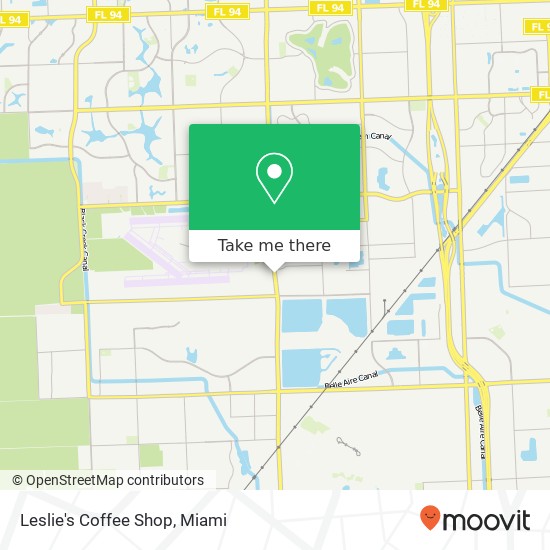 Leslie's Coffee Shop map