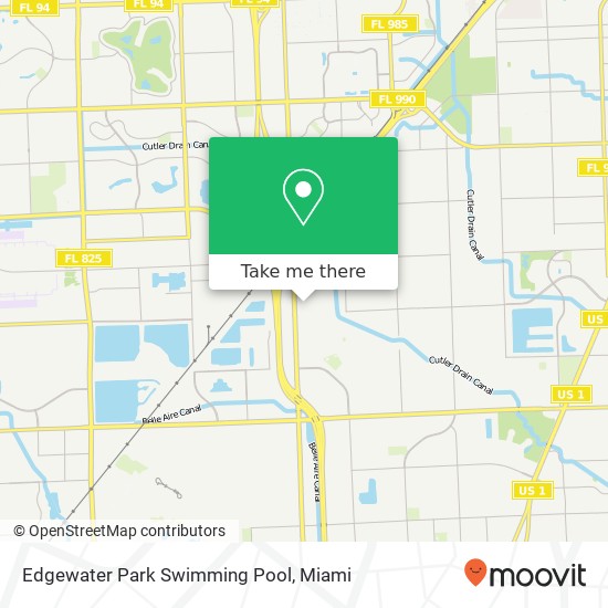 Edgewater Park Swimming Pool map