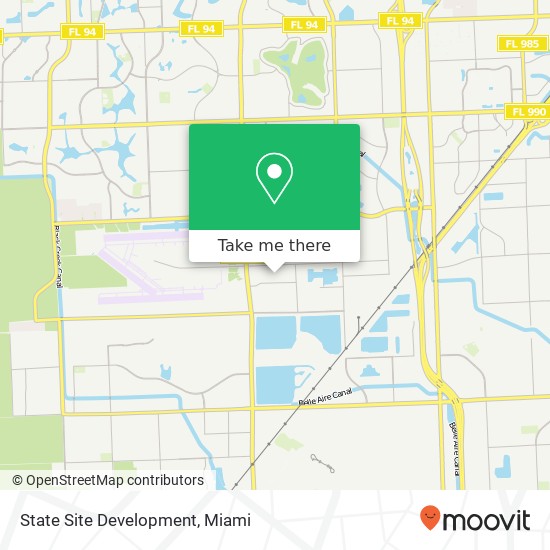 State Site Development map