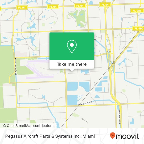 Pegasus Aircraft Parts & Systems Inc. map