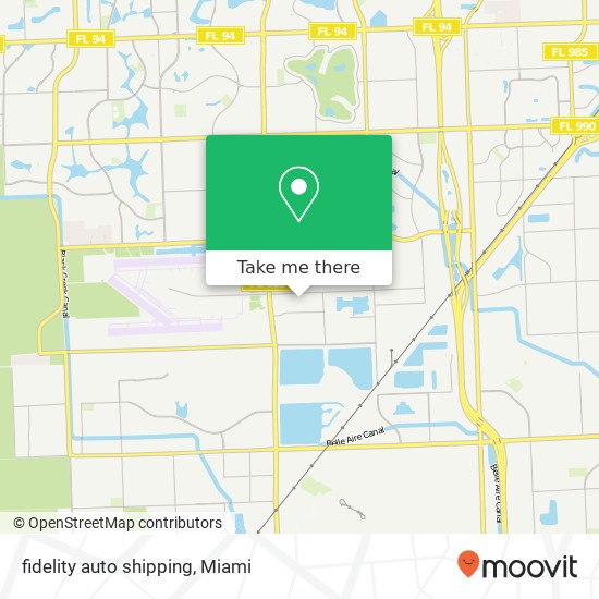fidelity auto shipping map