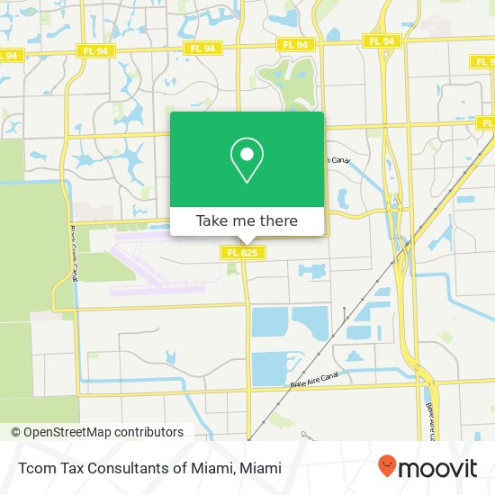 Mapa de Tcom Tax Consultants of Miami