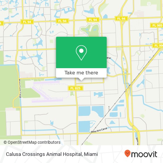 Calusa Crossings Animal Hospital map