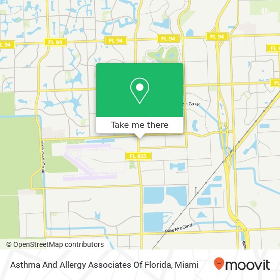 Mapa de Asthma And Allergy Associates Of Florida