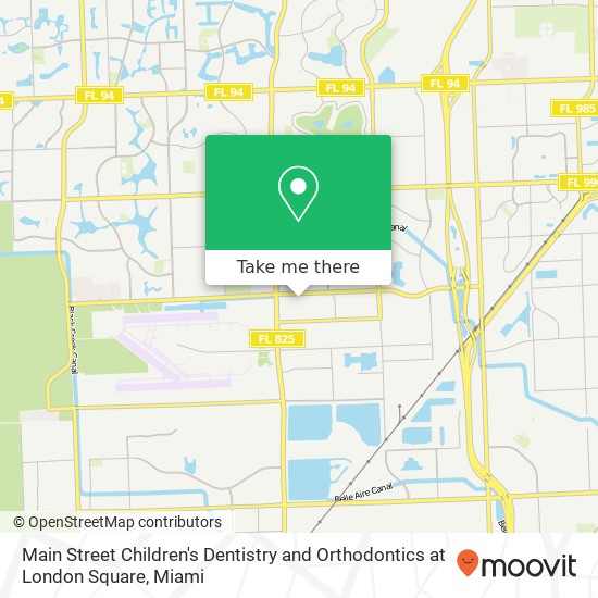 Main Street Children's Dentistry and Orthodontics at London Square map