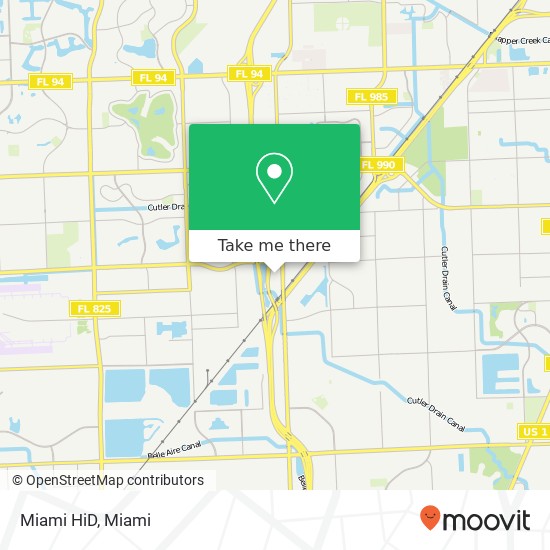 Miami HiD map