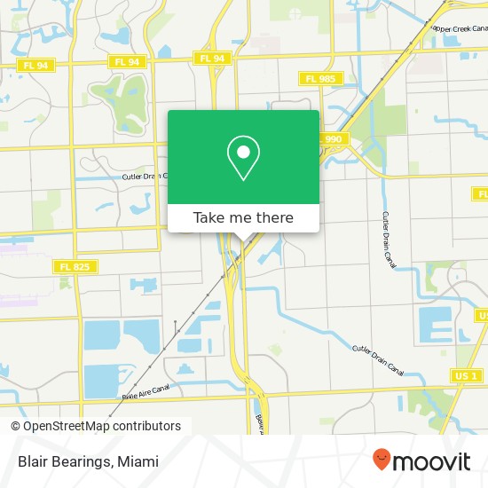 Blair Bearings map