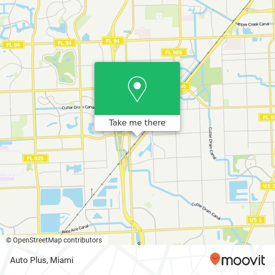 Auto Plus map