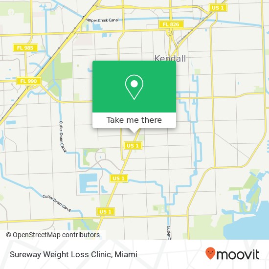 Mapa de Sureway Weight Loss Clinic