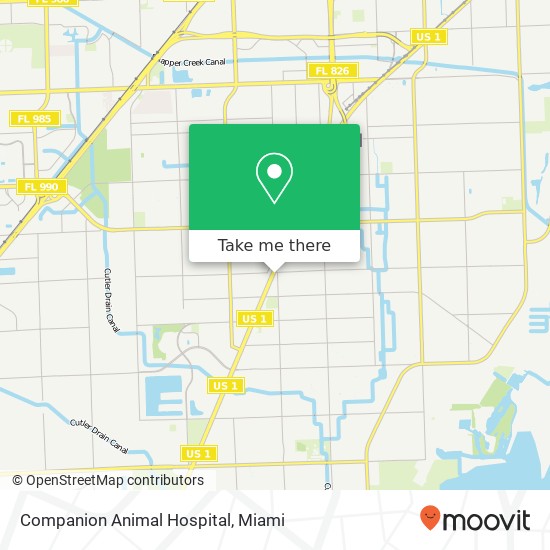 Companion Animal Hospital map