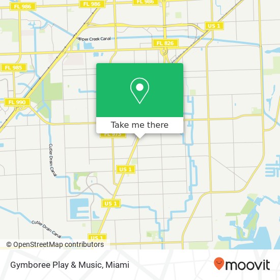 Gymboree Play & Music map