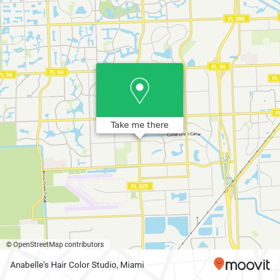 Anabelle's Hair Color Studio map