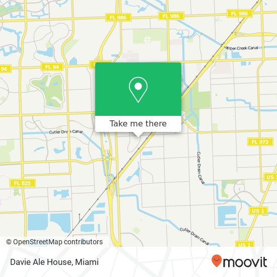 Davie Ale House map