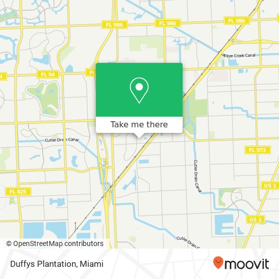 Duffys Plantation map